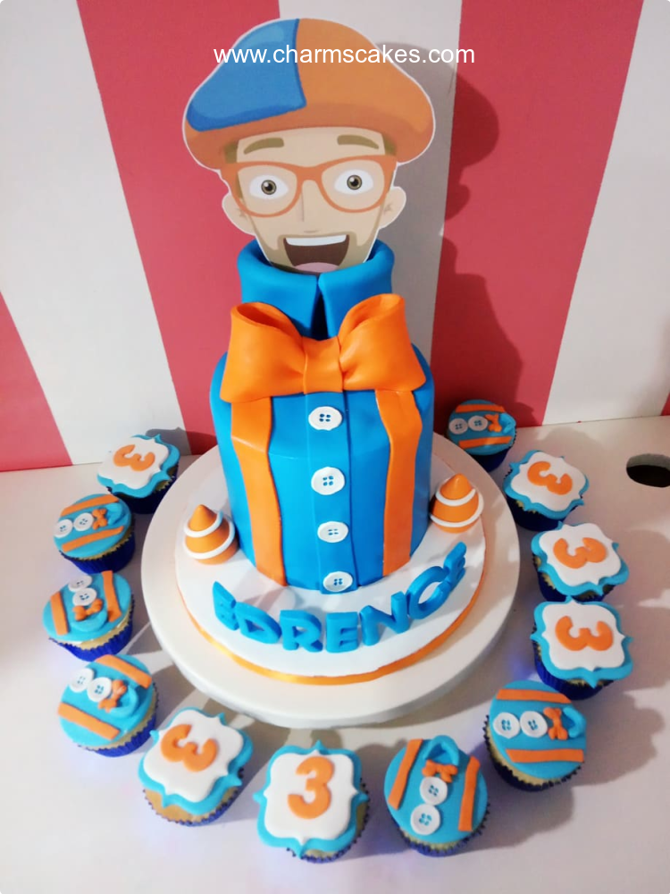 Edrence Blippi Custom Cake