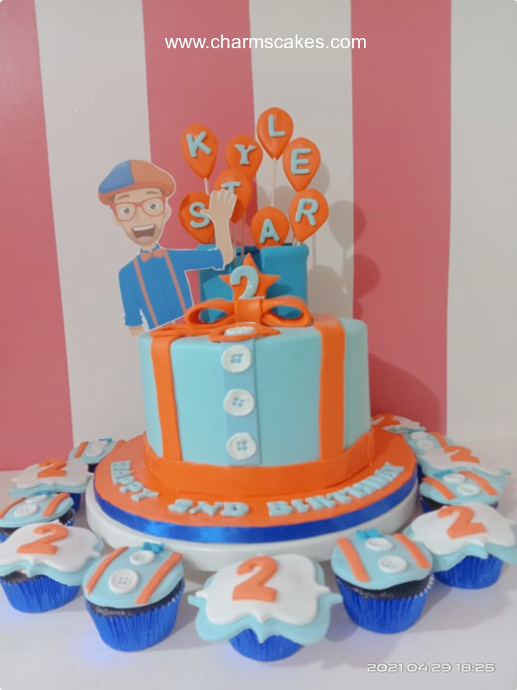 Kyle Blippi Custom Cake