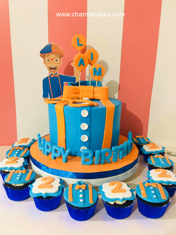 Liam Blippi Custom Cake