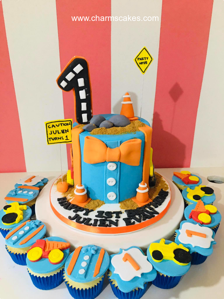 Blippi theme cake - Cake Away | Premium and Custom Cake Shop in Dubai