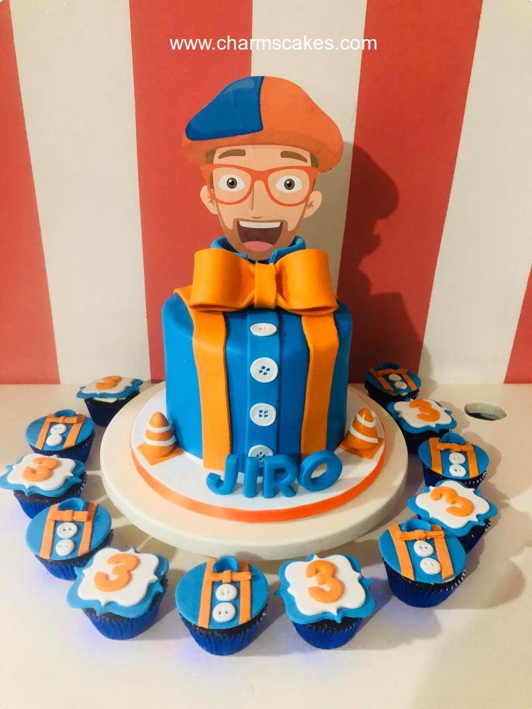 Jiro Blippi Custom Cake