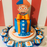 Jiro Blippi Custom Cake