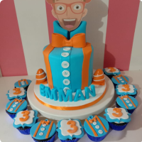 Emman Blippi Custom Cake