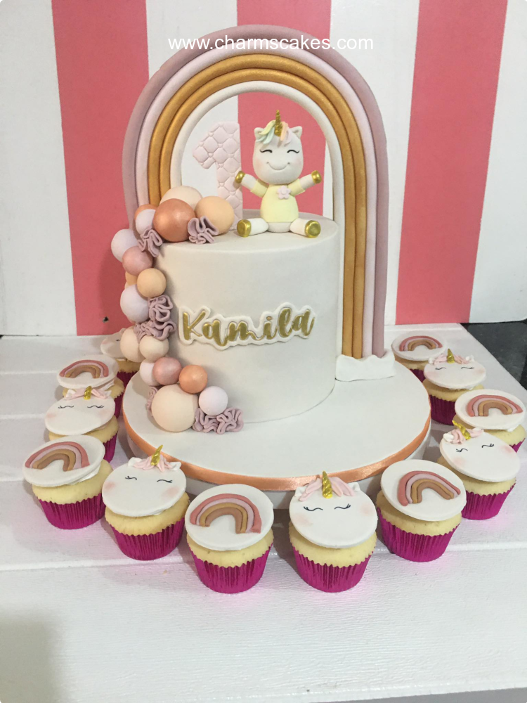 Kamila's Boho or Bohemian Custom Cake