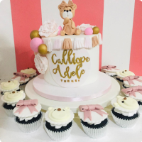 Calliope Adele Boho or Bohemian Custom Cake