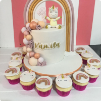 Kamila's Boho or Bohemian Custom Cake