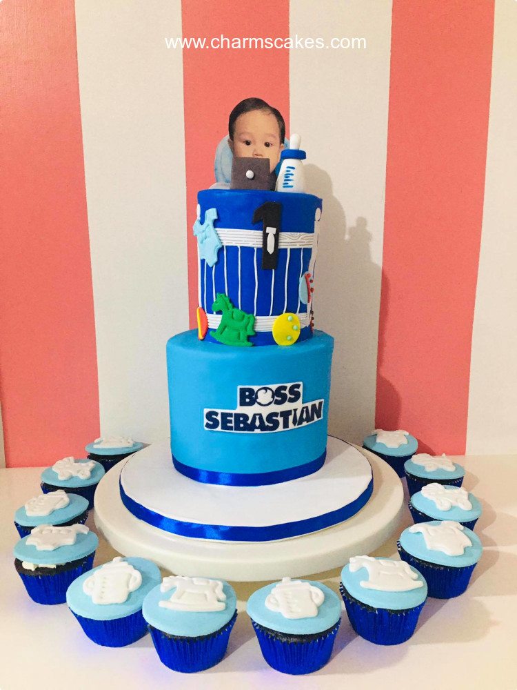 Sebastian's Boss Baby Custom Cake