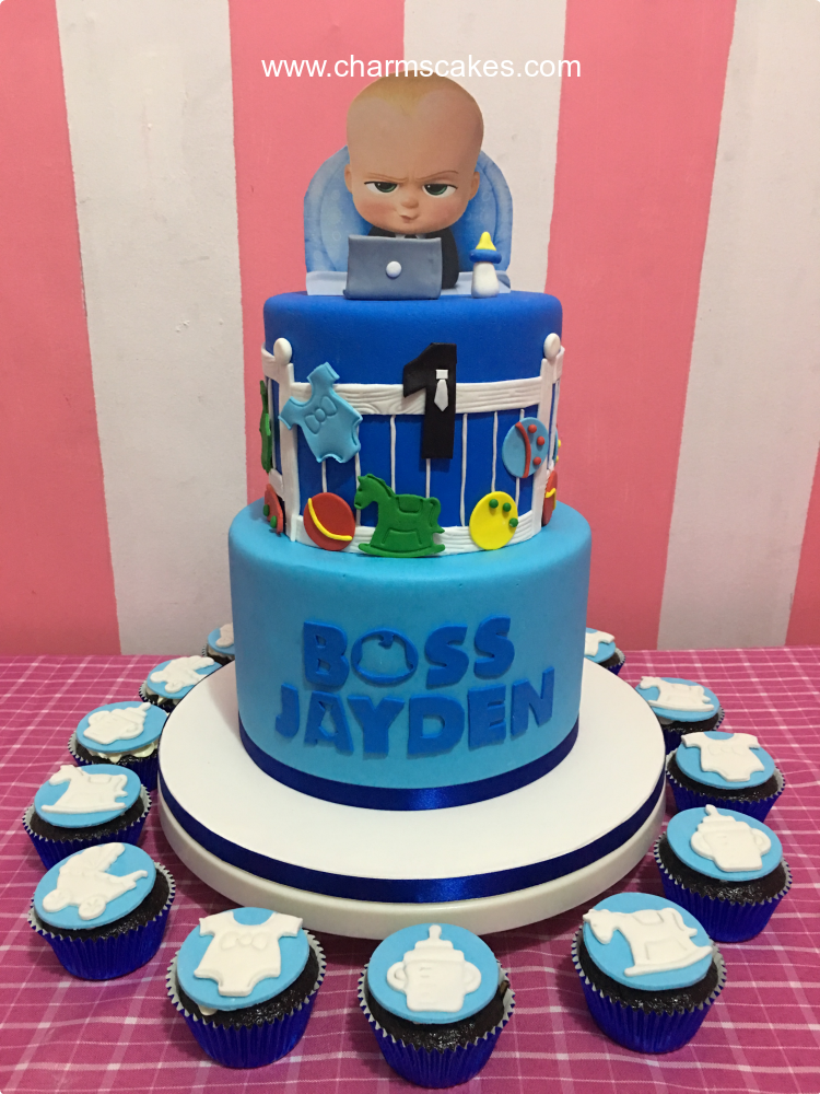 Boss Jayden's Boss Baby Custom Cake