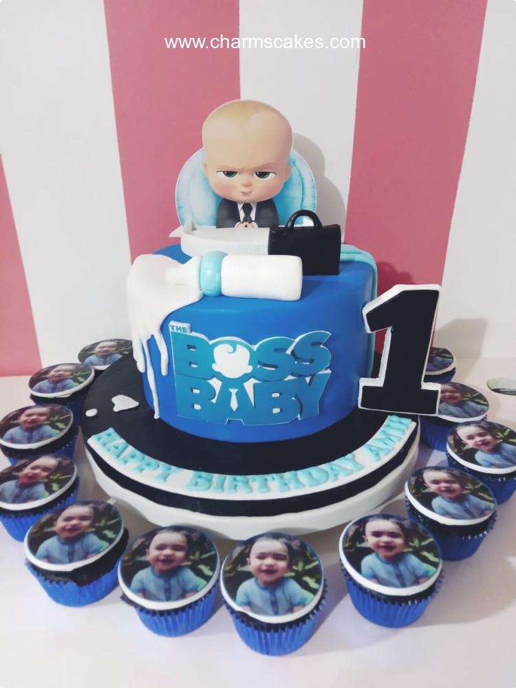 Amir's Boss Baby Custom Cake