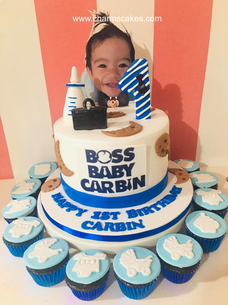 Carbin's Boss Baby Custom Cake