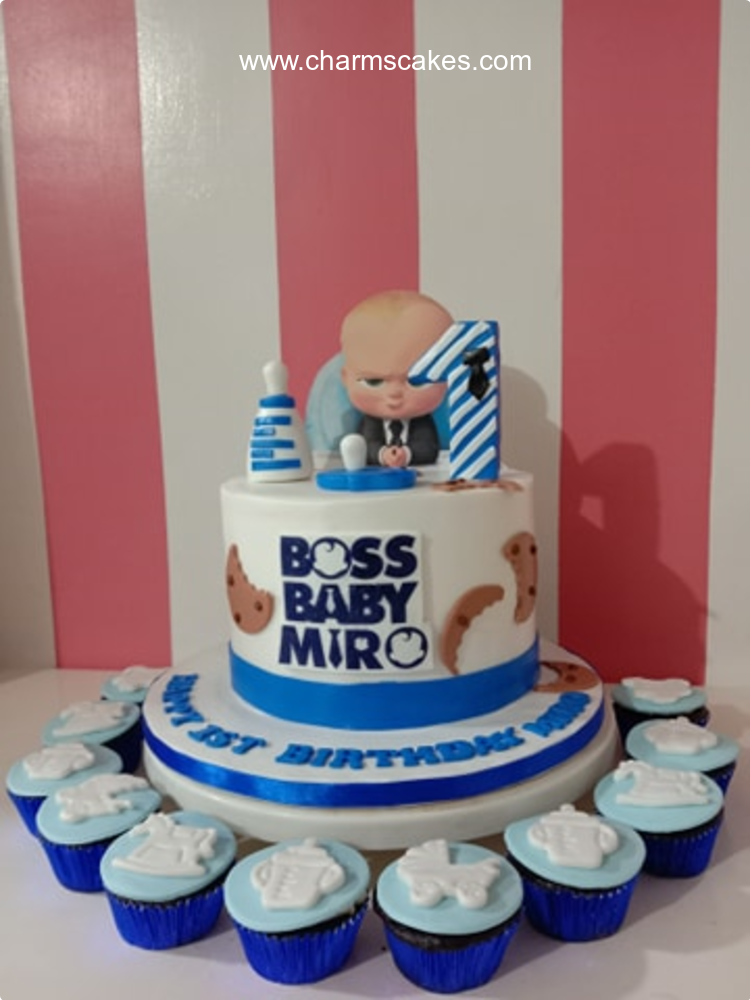 Miro Boss Baby Custom Cake