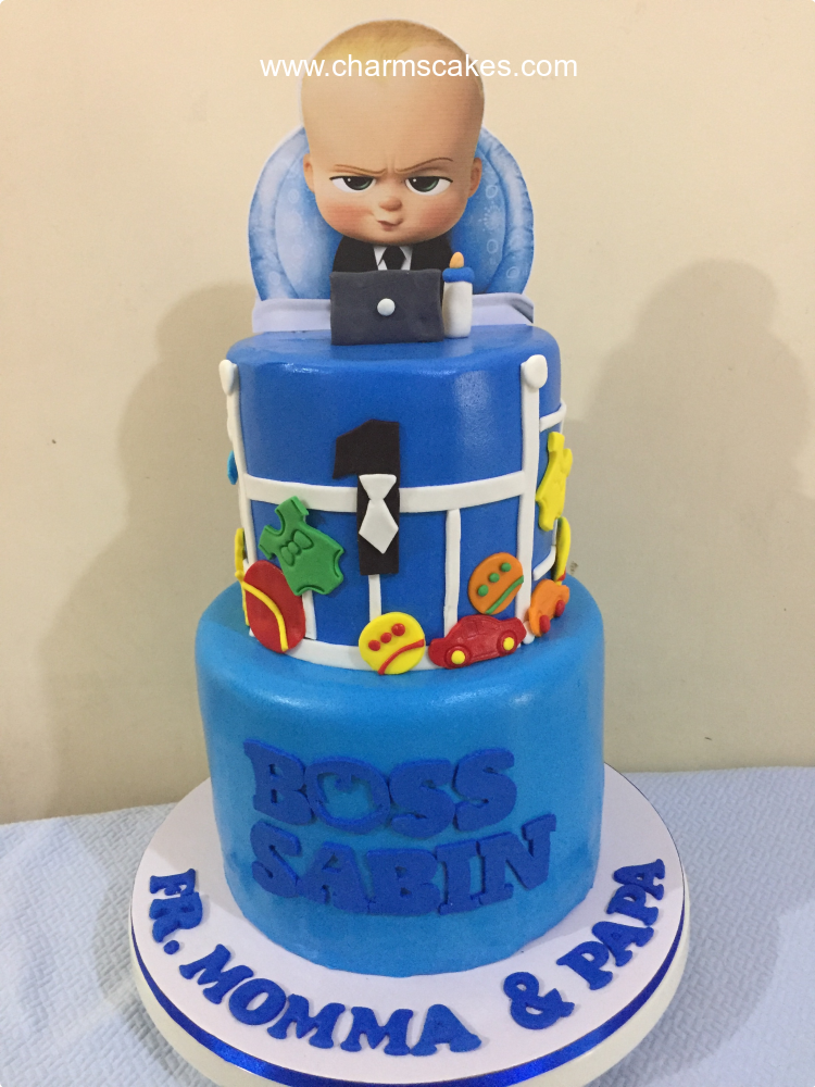 Sabin's Boss Baby Custom Cake