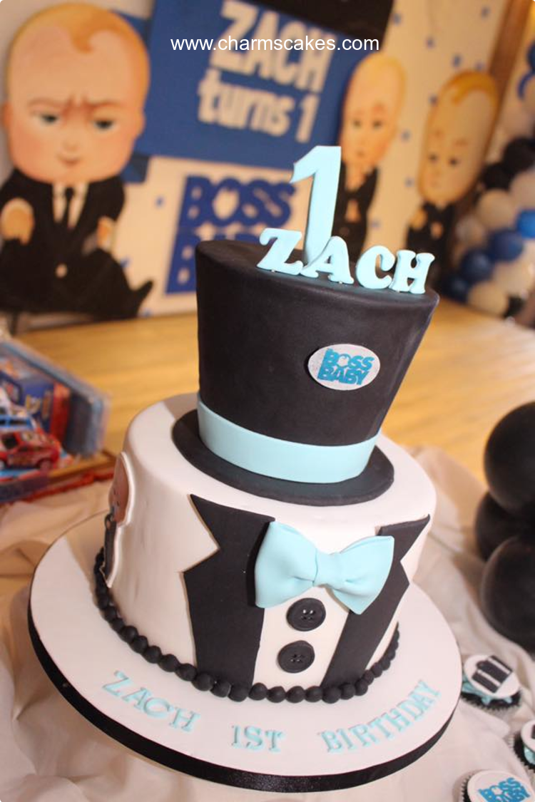Zach's Boss Baby Custom Cake