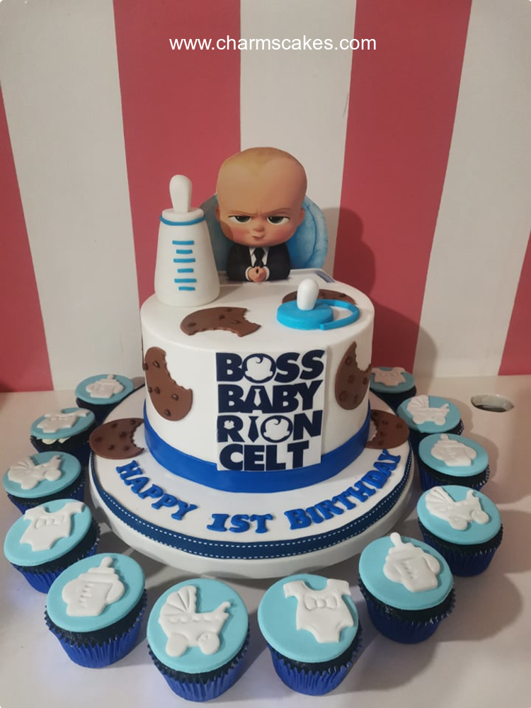 Celt's Boss Baby Custom Cake