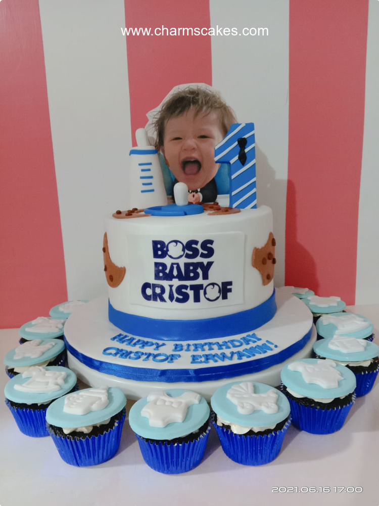 Cristof's Boss Baby Custom Cake