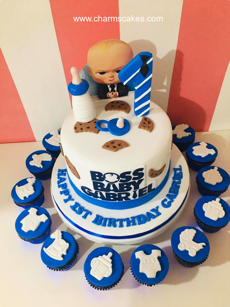 Gabriel's Boss Baby Custom Cake