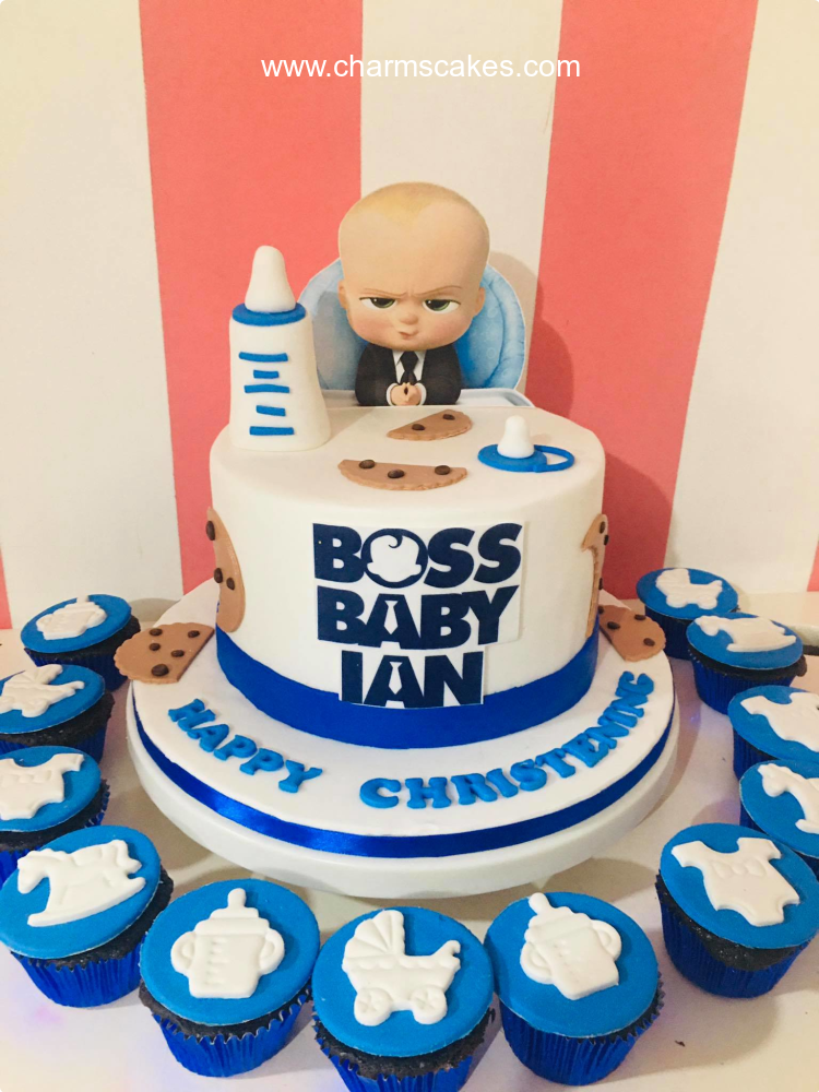 Ian's Boss Baby Custom Cake