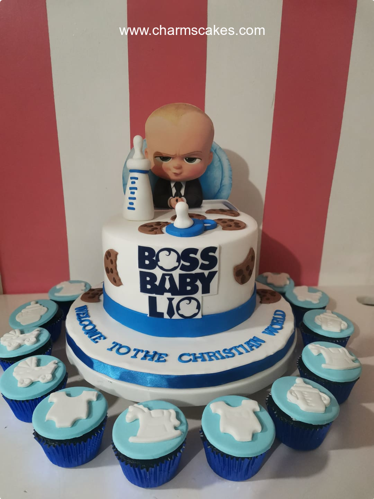 Lio's Boss Baby Custom Cake