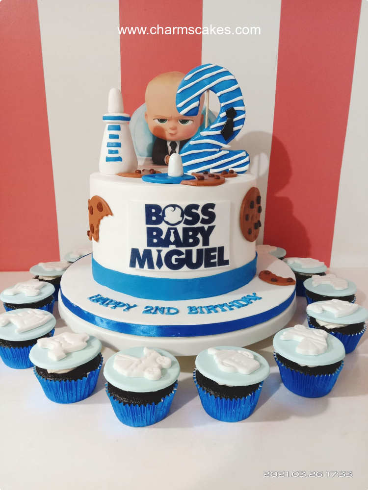 Miguel Boss Baby Custom Cake