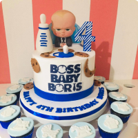 Boss B Boss Baby Custom Cake