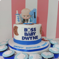 Dwyn Boss Baby Custom Cake