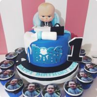 Amir's Boss Baby Custom Cake