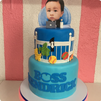 Boss Kendrick Boss Baby Custom Cake