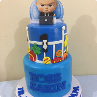 Sabin's Boss Baby Custom Cake