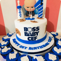 Cef's Boss Baby Custom Cake