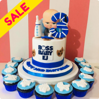 Boss EJ's Boss Baby Custom Cake