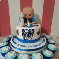 Lio's Boss Baby Custom Cake