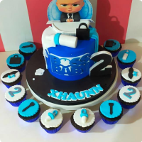 Xhaun Boss Baby Custom Cake