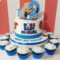 Miguel Boss Baby Custom Cake