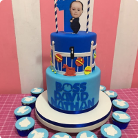 The #1 Boss Boss Baby Custom Cake