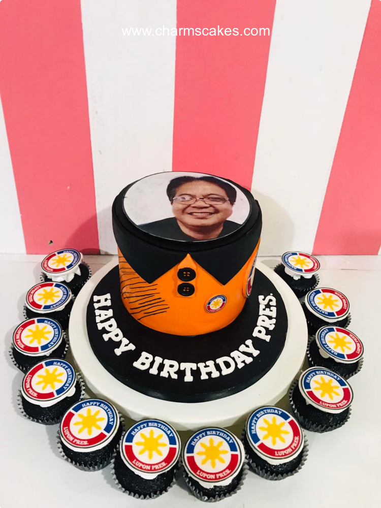 Company Pres. Business Custom Cake