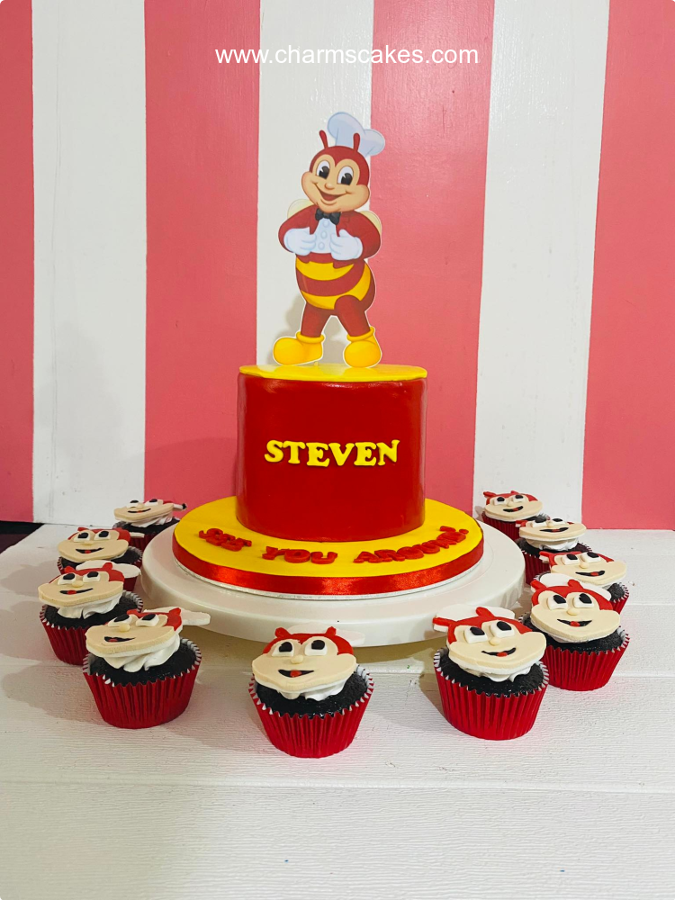 Steven's Jollibee Business Custom Cake