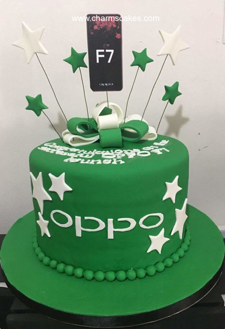 Oppo Business Custom Cake