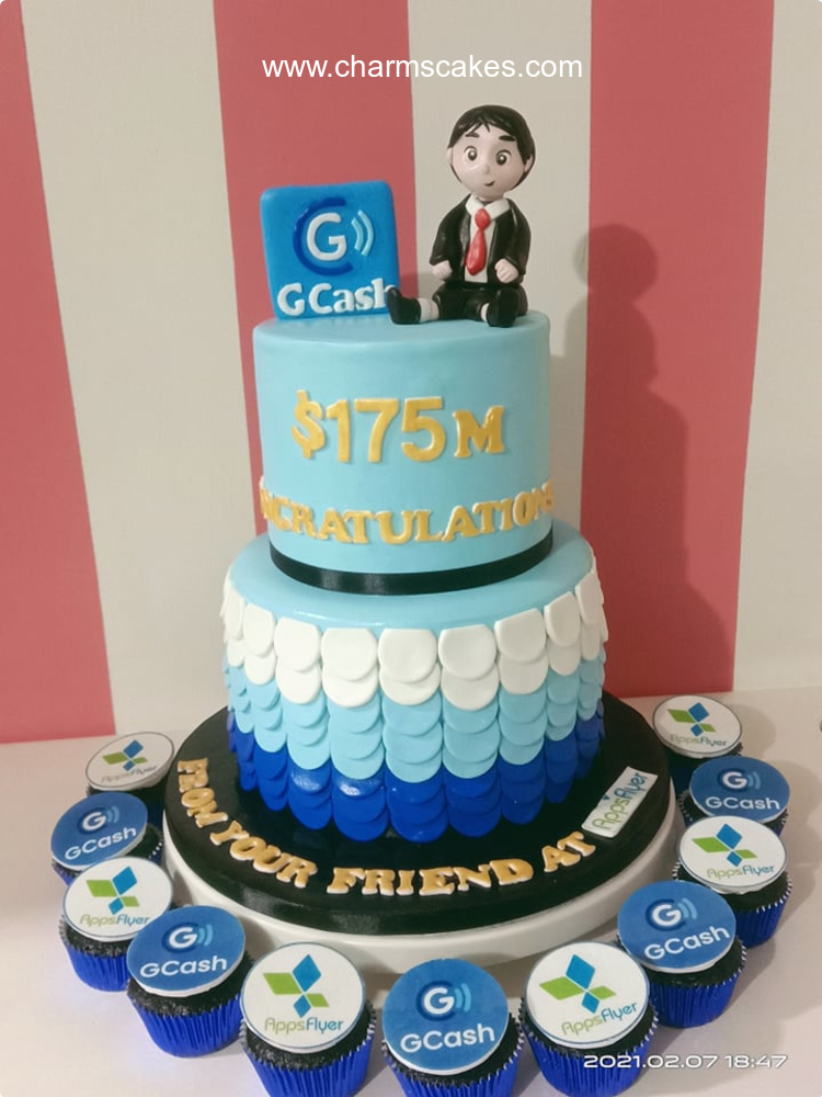 Congrats Gcash Business Custom Cake