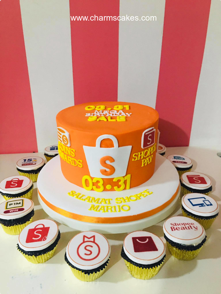 Salamat Shopee Business Custom Cake