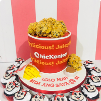 Lolo Mar's Business Custom Cake