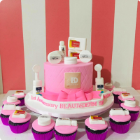 Beate Derm Business Custom Cake