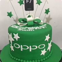 Oppo Business Custom Cake