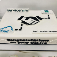 Service Now and Cloud Go Business Custom Cake