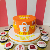 Salamat Shopee Business Custom Cake