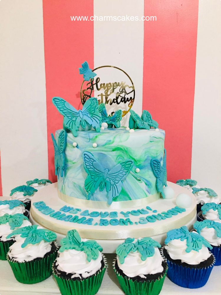 Butterfly Butterfly Custom Cake