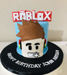 Roblox Cakes Charm S Cakes And Cupcakes - boy roblox logo roblox cake