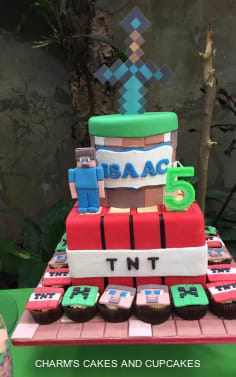 Minecraft Cakes Charm S Cakes And Cupcakes - minecraft roblox cake