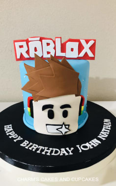 Roblox Cakes Charm S Cakes And Cupcakes - roblox cupcakes girls