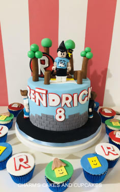 Roblox Cakes Charm S Cakes And Cupcakes - cupcake cake roblox