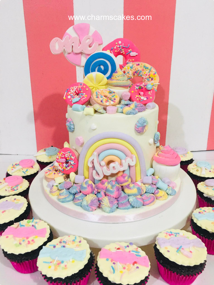 Jian's Candy Land Custom Cake